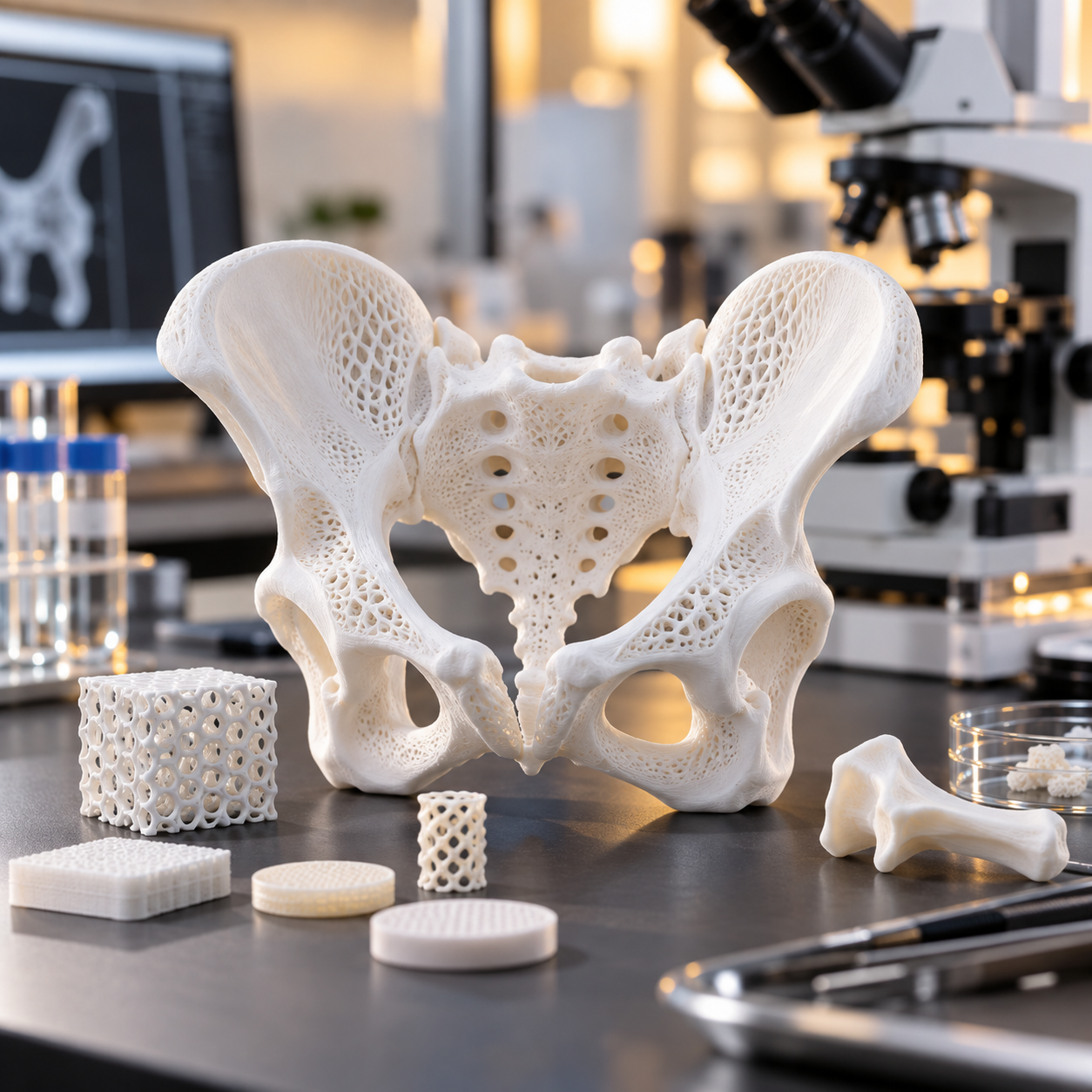 3d printed bone research model 2
